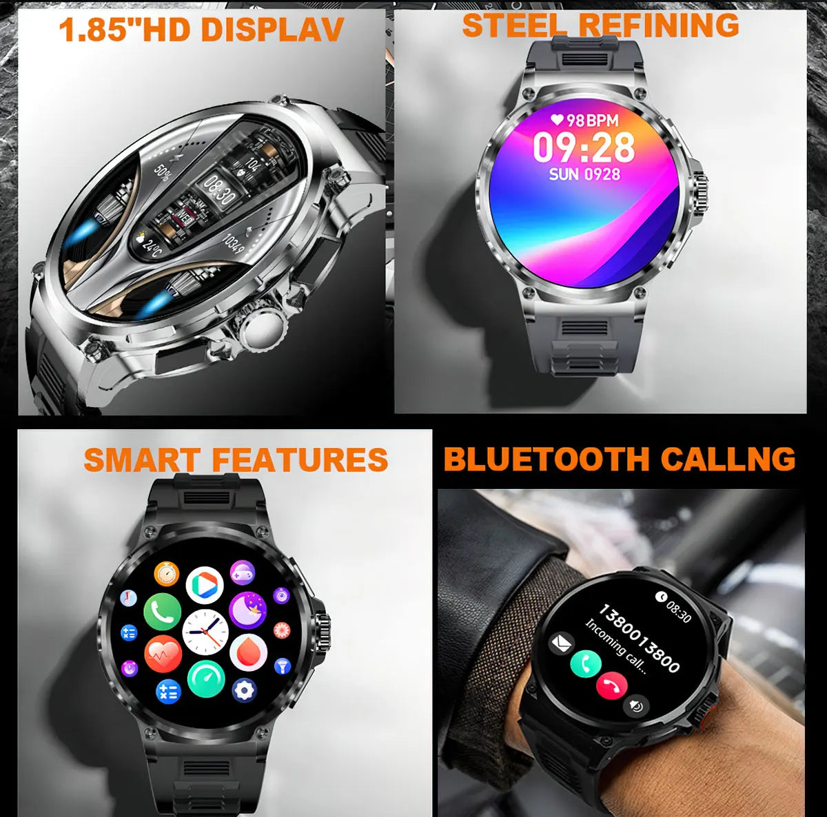 New Ultra HD Smart Watch - Xiaomi